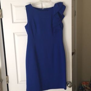 Royal blue dress